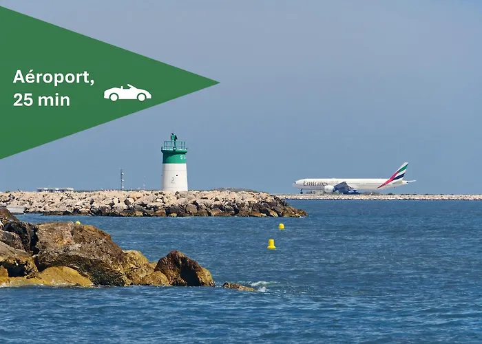 Apartment Le Galet, De Standing, Hyper Centre, Parking Prive, A 100 M De La Antibes